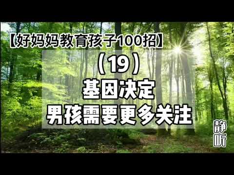 19. 是什么让男孩子如此特别？Y染色体的秘密【好妈妈教育孩子100招】