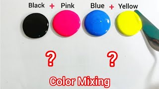 Guess the final color 🎨 | Satisfying video | Art video | Color mixing video | Paint mixing video