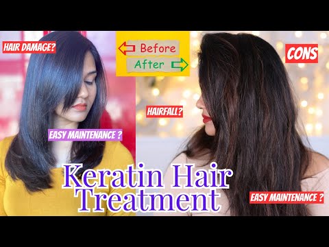 Keratin Treatment Review post 6 months|Post hair maintenance|Cons of Keratin Treatment| Hair Texture