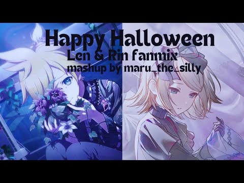 Happy Halloween - Len & Rin Fanmix (Colour Coded)  [EN Lyrics]