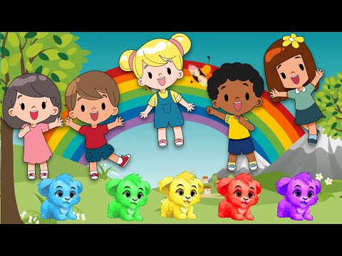 Colors Finger Family Song - Learn Colors With Colorful Lion - Kids Songs And Nursery Rhymes