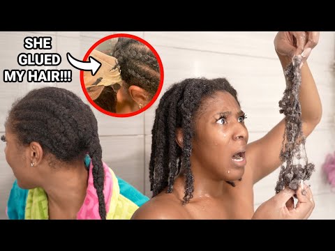 2 MONTH DOOKIE BRAIDS ROUTINE!! UNPROFESSIONAL AF WEDDING HAIRSTYLIST RUINED MY NATURAL HAIR?!!