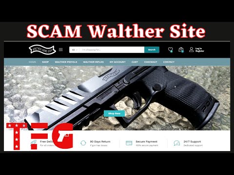 SCAM SITE "Walther Arms USA" - TheFirearmGuy