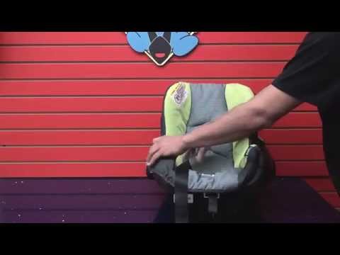 Evenflo Embrace - Car Seat Cleaning (Part 1: Take apart car seat to clean)