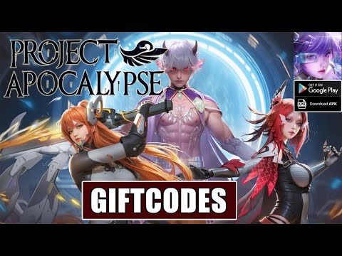 Project Apocalypse Gameplay & 4 Giftcodes - MMORPG Android | Project Apocalypse 4 Codes