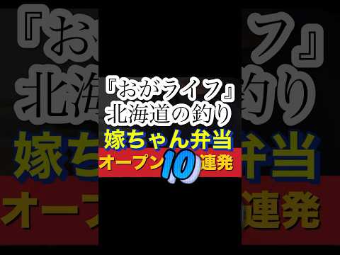 北海道釣り【おがライフ】お弁当10連発/嫁ちゃんの愛妻釣り弁当#shorts #北海道#釣り #hokkaido #fishing #おがライフ#お弁当#質問コーナー#子供#嫁#愛妻弁当#ハイエース