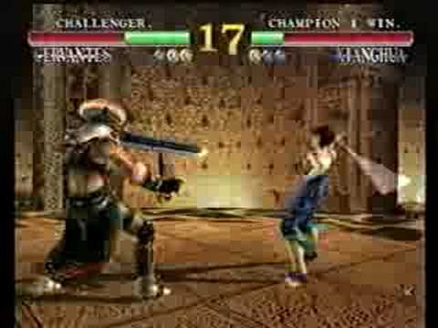 Soul Calibur - Battle Cervantes Vs Xianghua