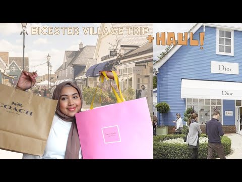 Designer Outlet Shopping at Bicester Village + HAUL! 🛍️