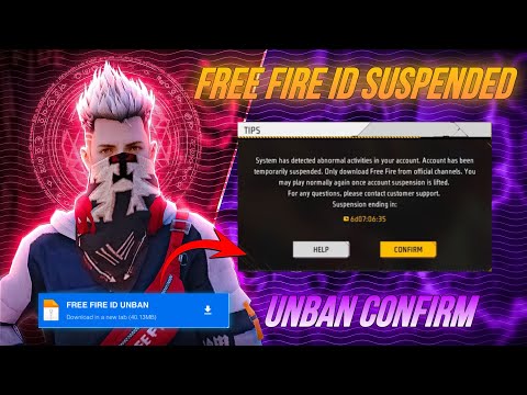 Recover Free Fire Suspended Account🔥| ff suspended id Recover 100% | Free Fire Id Unban 2024