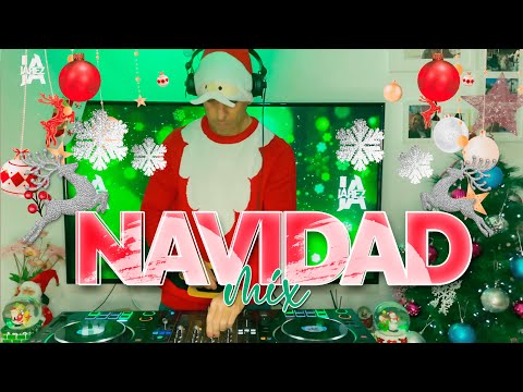 Mix Navidad 2024 🎅 Los mejores remixes en Electrónica de canciones navideñas populares