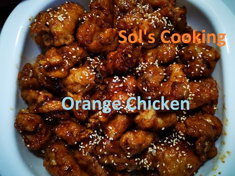 Orange chicken I Delicious juicy & crispy