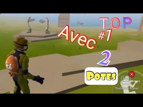 Top 1 Avec 2 potes sur [rocket royale]