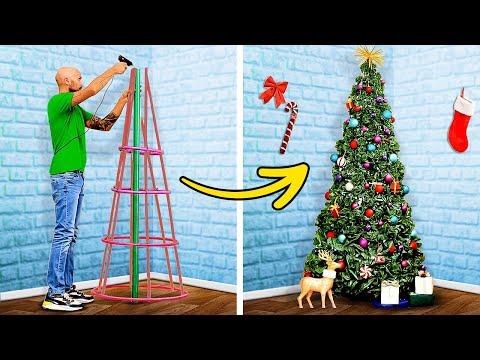 DOLLAR TREE CHRISTMAS DECOR CRAFTS 🎄 Art and craft ideas for home decoration!