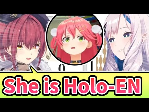 Marine Trys To Invite Miko Like Other Holo-EN Members [ENG SUB] Hololive