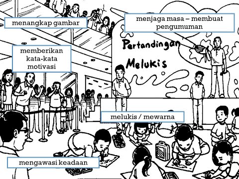 BINA AYAT: SUASANA PERTANDINGAN MELUKIS DAN SUASANA PERTANDINGAN BERCERITA #UPSR BINA AYAT