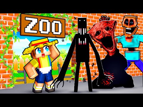 We Opened a Mob ZOO in Minecraft!