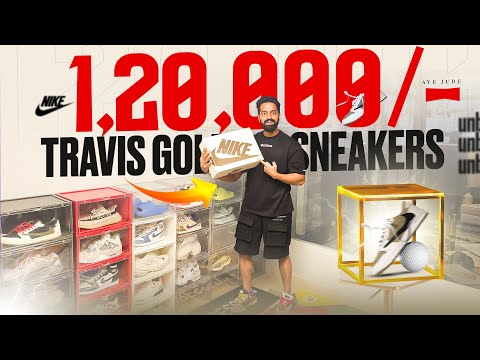 CLICK Here👈Costliest SNEAKERS *UNBOXING* On Aye Jude | Travis Scott ⛳️ Sneaker