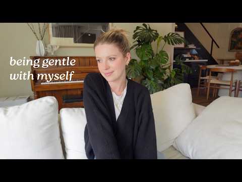 VLOG: being gentle with myself | new furniture, hormone health + updates