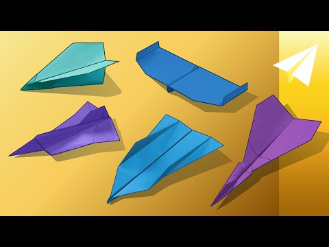 How to Make 5 Competition Winning Paper Airplanes