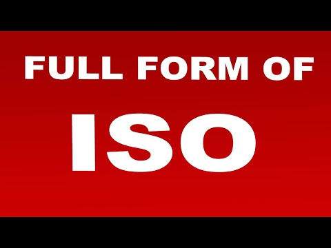 Full Form of ISO | What is ISO Full Form | ISO Abbreviation