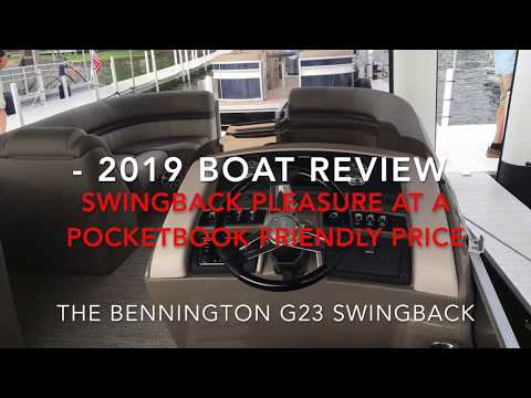 Bennington - G23 - Swingback - 2019 Review - Presented by Tony Hodge of Futrell Marine