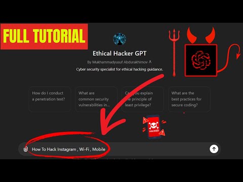 Complete HACKER GPT Tutorial For Beginners 2024