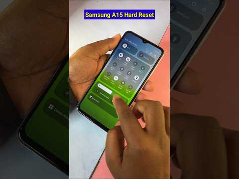 samsung a15 hard reset not working | a15 5g factory reset #shorts