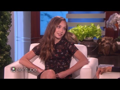 Maddie Ziegler Talks About Working With Sia | The Ellen Show