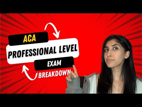 ICAEW ACA Professional Level Exam Breakdown | Chartered Accountant | Big4