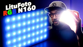 LituFoto N160 RGB LED Light REVIEW! - One Of The Best LED Lights For The Money?!