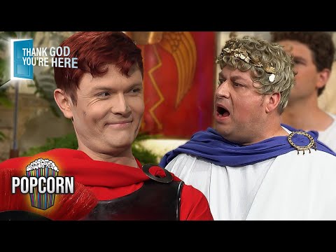 Rhys Nicolson Has A Stand Off With A Roman Emperor! | Thank God You're Here