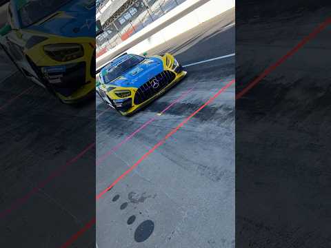 Mercedes AMG GT3 stops by