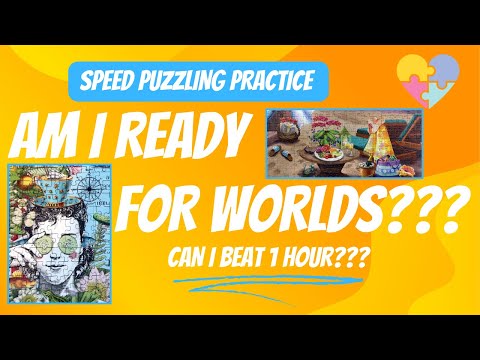 Can I beat 1 hour?? A Speed Puzzling Compilation