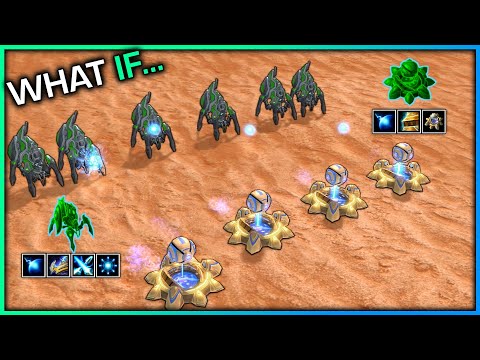 What if Photon Cannons could move? 【Daily StarCraft Brawl】