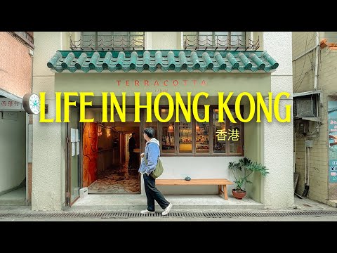 hong kong vlog | a day on lamma, forest teahouse, night at museum