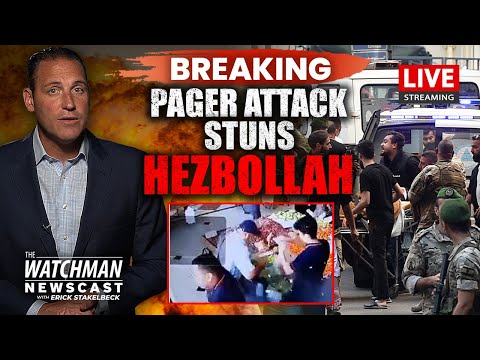 Hezbollah Hit by MASSIVE Pager Cyberattack; Vows REVENGE Against Israel | Watchman Newscast LIVE