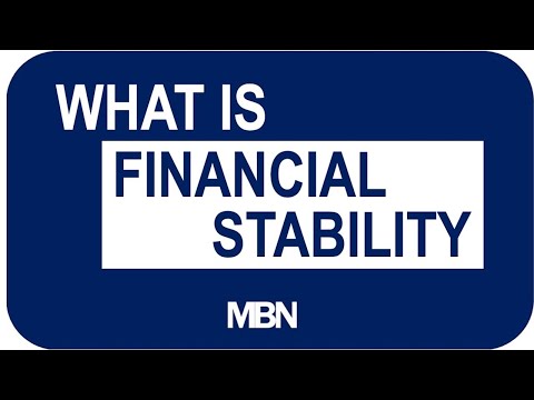 What is Financial Stability?