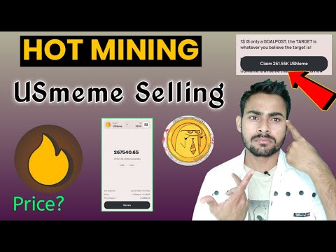 Don't Sell Usmeme Hot Mining🙁|| Hot Mining Price || Usmeme Sell Kaise Kare || Usmeme Hot Wallet