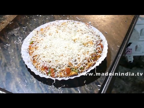 Make Veg Pizza in Microwave Convection Oven Recipe | Popular Street Recipes | FOOD & TRAVEL TV