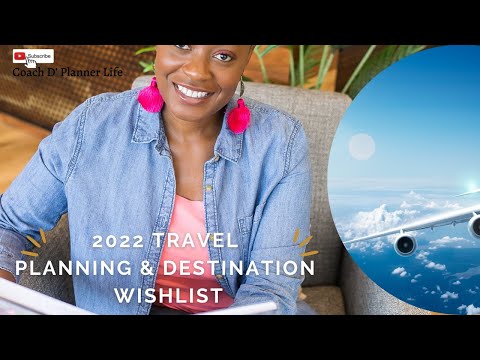 2022 Travel Wishlist| Travel Plan with Me