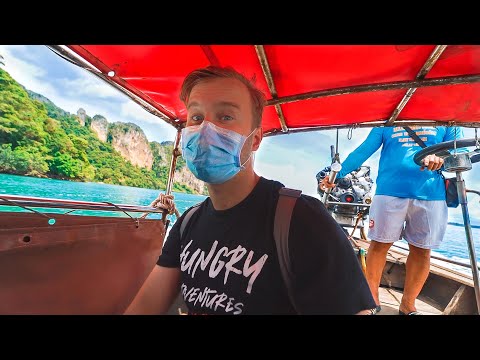 Travel THAILAND with NO Tourists in 2020 - Abandoned Krabi and Khao Sok Dam Motorbike Tour