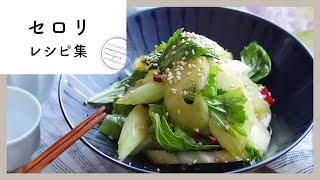 【セロリレシピ集】しゃきしゃき食感がクセになる！もう一品欲しいときにもおすすめ♪