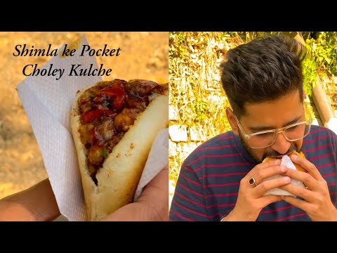 Shimla Ke Mashoor Pocket Choley Kulche| Street Food of Shimla