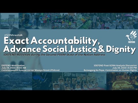 Exact Accountability, Advance Social Justice & Dignity