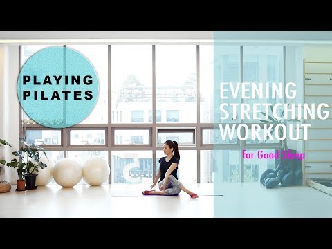 [Playing Pilates] 저녁에 하는 스트레칭 13 min ★ Evening Stretching Workout[홈트레이닝]