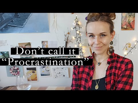 You're not procrastinating: What to do instead of judging yourself 🔥