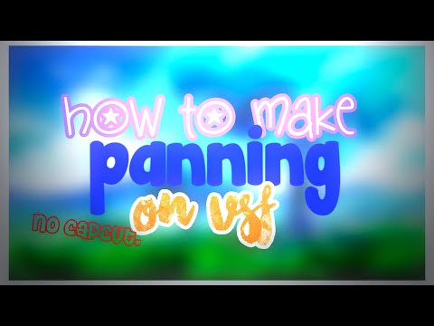 HOW TO MAKE PANNING WITH VSF!! ( no capcut) 💜 #robloxtutorial | x.Mariahh Edits