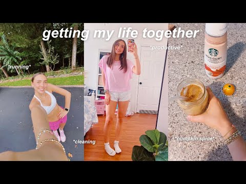 getting my life together vlog *productive + fun*