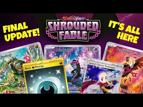 We Know EVERYTHING Now - Shrouded Fable Full Set List REVEALED (2024 Pokemon)