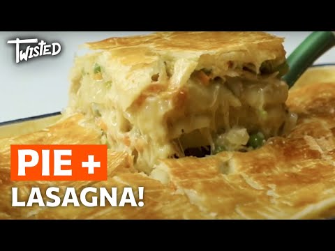 Chicken Lasagna Pie? Yes, Please! | Twisted